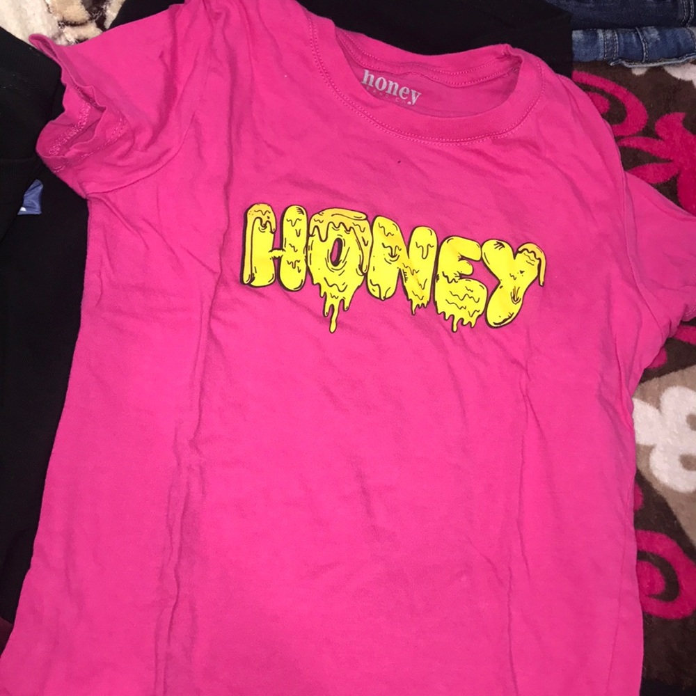 Women honey pink shirt
